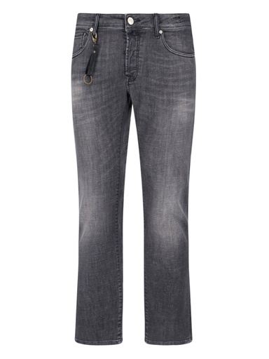 jeans grigio- Incotex